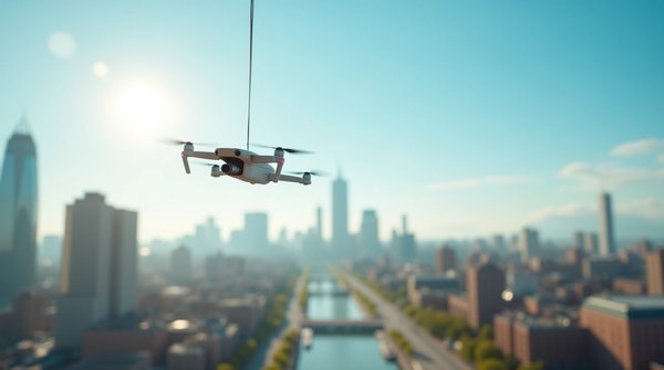 Drones tethered : une technologie clé pour la sécurité continue