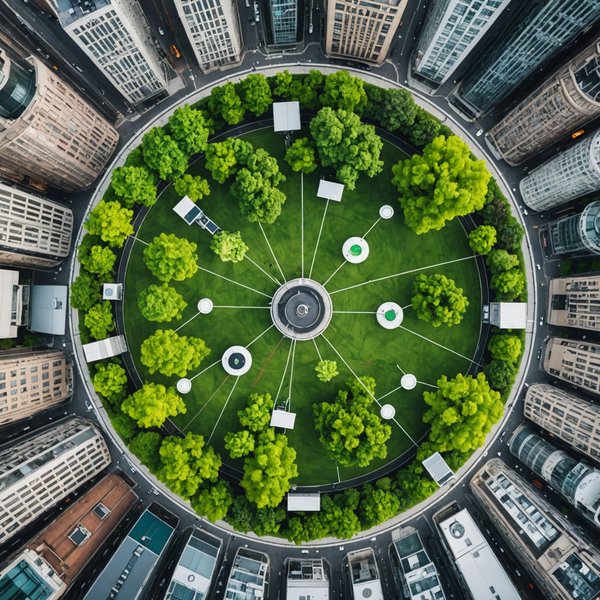 Comment configurer un réseau de capteurs pour la gestion des espaces verts urbains ?